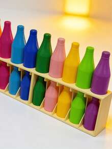 Drink Bottle Matching Game, Teenage Memory Matching Board Game Set, Made Of Material, Color Recognition And Logic Thinking Toy, Interactive Family Board Game, Promotes Social Interaction And Collaborative Thinking, Multi-Player Challenge, Observation And Reaction Training, Interactive Toy, Suitable For Family Gathering Game Night - Multicolor - View 6