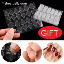 Sweetheart Style Fake Nails 24-Piece Set: A Perfect Accessory For Women - 彩色 - 查看 3