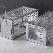 Durable Metal Rat Cage Trap, Effective Mouse Catcher For Home & Garden - A - View 7