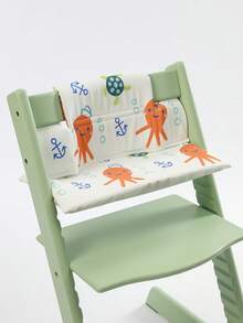 Stoke Tripp Trapp High Chair Cushion, Universal Thickened Waterproof Baby Highchair Pad - Turtle - View 5