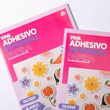 Vinil Imprimible Glossy A4 Ideal para Stickers Etiquetas Papelería Social y Branding Profesional 40 - 40 - Ver 2
