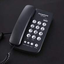 TELEFONO ALAMBRICO - Negro - Ver 1