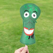Bao đầu gậy golf Wosofe Golf Wood Headcover Poker Elements Driver, Unisex, Chất liệu da PU, Màu xanh lá cây. - màu xanh lá - Xem 9