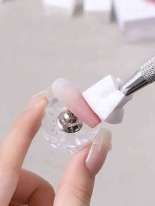 50pcs Mini Sponge Blocks With 4-Claw Tweezers, Nail Art Gradient Sponge, Nail Gel Tools, Nail Art Supplies, Nail Art Tools, Nail Art Accessories, Back To School, Nail Art, Nail Art Tools, Nail Art Sticker Tools - Multicolor - View 3