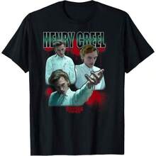 Henry Creel Powers Blutspritzer T-Shirt - Schwarz - Übersicht 1