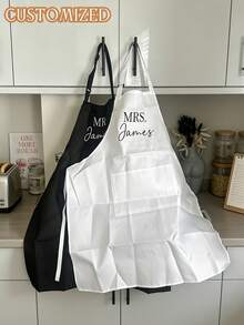Tạp dề cá nhân hóa, Tạp dề tùy chỉnh cá nhân hóa cho ông, bà, cô dâu, chú rể, vợ, chồng, cặp đôi mới cưới, quà tặng đám cưới, lễ đính hôn, tiệc cưới, tiệc độc thân, kỷ niệm, Giáng sinh, tân gia. - Nhiều màu - Xem 7