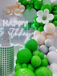 36/18 Zoll große grüne Latex-Ballons - 2/4/6/10/18/30 Stück tiefgrüne runde Helium-Ballons, geeignet für grünes Dschungel-Thema Hochzeit, Jahrestag, St. Patrick's Day, Geburtstags-Party, Baby-Shower, Weihnachten, Halloween, Gender-Enthüllungs-Party Dekoration - Grün - Übersicht 5
