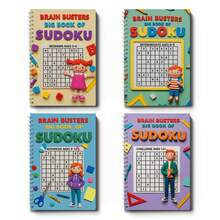 Libro de desafío de Sudoku, un rompecabezas lógico atemporal que puede mejorar la velocidad y precisión del pensamiento, ayudando a mantener la claridad mental y el enfoque. Una opción ideal para el reinicio diario y la mejora continua. - Libro de sudoku - Ver 6