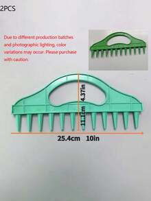 Bộ 1/2 dụng cụ cầm tay gieo hạt và khoan đất, thích hợp cho đất nông nghiệp, làm vườn và trồng rau, được làm từ chất liệu PE. - Đục lỗ - Xem 10