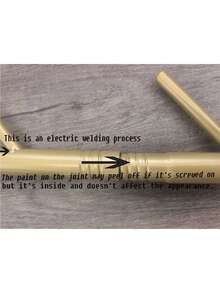 Stainless Steel Floor Clothes Rack, Simple Hanging Clothes Rack, High-End Hanging Bag & Hat Rack - Gold - View 11