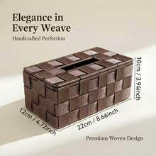 这款纸巾盒采用聚丙烯纤维制成，适用于卧室、客厅、餐桌、办公室、酒店等各种场合，防水材质。 - 卡其色 - 查看 7