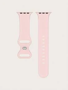 1条运动表带，兼容 38mm 40mm 41mm 42mm 44mm 45mm 49mm 46mm，硅胶表带，兼容 Series 10 9 Ultra 8 7 6 5 4 3 2 1 SE，男女通用 - 粉色 - 查看 3