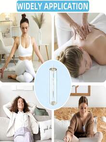 Diffuser Aromaterapi Kaca Anti Abu Elegan dengan Baki Abu yang Dapat Dilepas - Tempat Dupa Silinder yang Mudah Dibersihkan, Cocok untuk Meditasi, Yoga, Spa, dan Relaksasi | Dekorasi Rumah Gaya Zen Nordik - beraneka warna - View 3