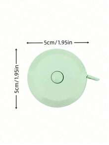 1pc Cute Mini Retractable Soft Tape Measure, Suitable For Weight Loss, Medical, Sewing, Crafting, Measuring Length Up To 1.5m/60 Inches - Standard Model - View 2