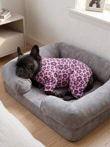 Dog Summer Shedding Hair Control Pajamas - Breathable High Stretch Full Coverage Pet Rompers, Summer Anti Licking & Bug Protective Jumpsuit For Medium Large Dogs, All Over Printing Dog Clothes - Cute Plum Blossom Pattern - Multicolor - View 10