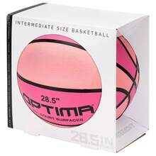 28.5'' Rubber Basketball - Pink: Size 6, Butyl Bladder, Intermediate Skill Level - 粉色 - 查看 3