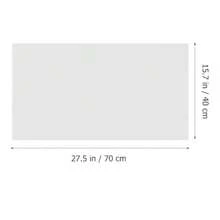 100pcs Disposable Foot Bath Mat - Soft Highly Absorbent Nonwoven Oil- Compressed Towels for Salon Spa Gym Hotel - Blanco - Ver 4