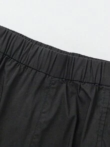 Balabala 青少年男孩透氣字母印花背心與短褲2件套，春/夏季 - 灰色調 - 查看 6