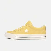 Converse 男女通用 Chuck Taylor SEASONAL 低帮帆布鞋 A17006C - 黃色 - 查看 1