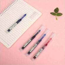 贴心教师节礼物，36支创意直头液体笔，0.5毫米速干黑色、蓝色、红色墨水，意义非凡的教师感谢圆珠笔，适用于教室，2026年5月5日全国教师节，学校办公用品 - 彩色 - 查看 9