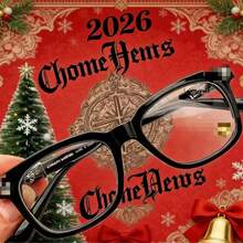 ChromeHeart - The Must-Have Choice For Workplace Elites And Street Fashion Trendsetters - Stylish Anti-Glare And Dust-Proof Glasses, A Universal Fashion Accessory For Both Men And Women. Clear And Durable, Suitable For All Seasons. Cycling Glasses. Sports Glasses. Suitable As A Gift.Suitable For Wearing In Winter. - màu đen - Xem 1