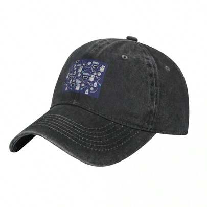 Tools Of The Trade SPACE BLUE Anesthesia Baseball Caps Snapback Denim Fabric Hats Outdoor Casquette Sports Baseball Cowboy Hat