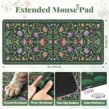 Desk Mat - Dark Green - View 2
