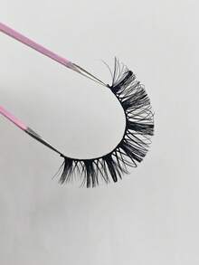 20 Pairs Fluffy Wispy Strip Lashes - D Curl Faux Mink Eyelashes, Long Lasting Natural Look, Charming Lashes. - Black - View 5