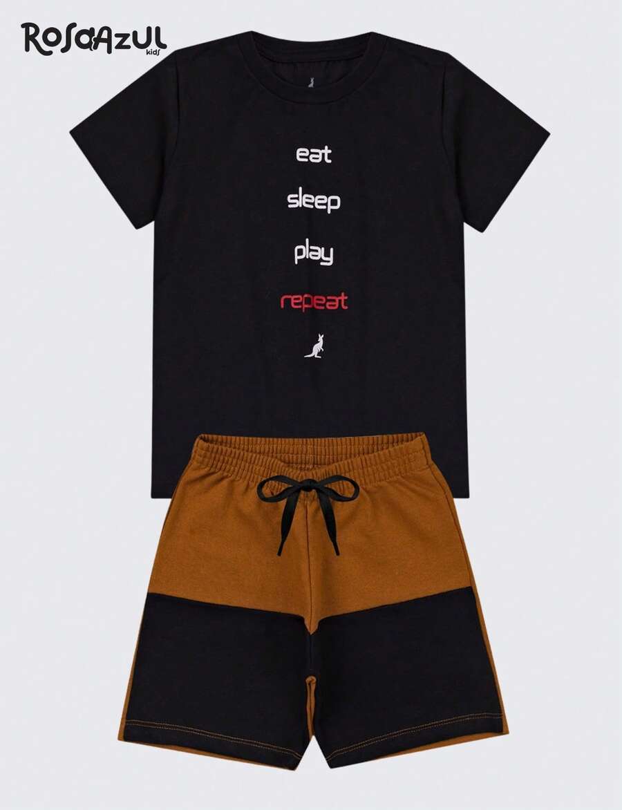 Boys' Summer Play Set - Negro - Ver 1