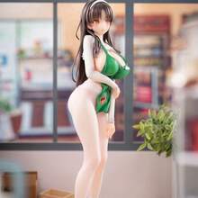 Shokai Eigyou Hanamiya Mari Gentle Clerk Anime Girl Figure Desktop Ornament PC Case Decor  Gift - Jasmine Flower Palace [approx. 22cm Tall] In a Bag - View 4
