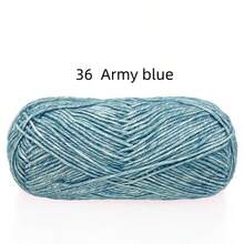 Những cuộn len mềm mại, len mohair dùng để tự tay đan búp bê, chăn, khăn quàng cổ, gối, quần áo, bó hoa. - A - Xem 45