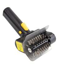 2000mAh户外烧烤电动涂油刷，可充电电动烧烤清洁刷 - 黑色 - 查看 9