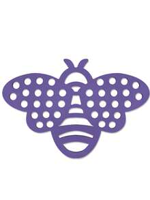 1pc Green, Yellow, Purple, Blue Bee-Shaped Insect Waterer, Floating Bee Drinking Station For Garden Water Surface, Bee Insect Waterer, Suitable For Bees, Butterflies, Dragonflies And Other Insects To Rest And Drink - Insect Water Bottle - View 9