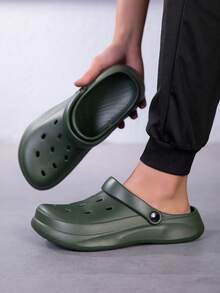 Unisex Breathable Clogs Shoes, Shock Absorbing, Non-Slip, Quiet, Versatile For Indoor/Outdoor Wear, Suitable For All Seasons - Multicolor - View 1