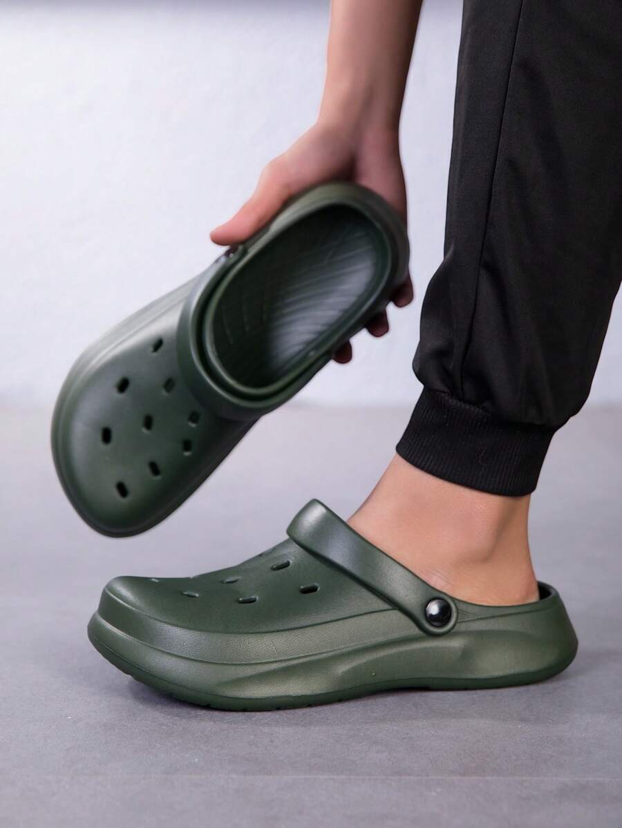 Unisex Breathable Clogs Shoes, Shock Absorbing, Non-Slip, Quiet, Versatile For Indoor/Outdoor Wear, Suitable For All Seasons - Multicolor - View 1