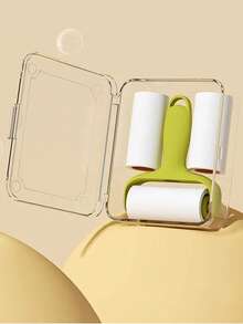 1 Set de Rodillo de Pelusa Miniatura Conveniente - Adhesivo Fuerte para Eliminar Pelo de Mascotas, Fácil de Usar, Mango Reutilizable, Sin Necesidad de Electricidad para Mascotas, Ropa, Alfombras, Asientos de Coche, Esencial para Dueños de Mascotas - Multicolor - Ver 13