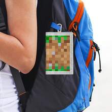 Cartera plegable de 3 pliegues con cordón, cartera para tarjetas de gran capacidad con múltiples ranuras para tarjetas, incluye llavero y diseño con cierre de gancho y bucle - Multicolor - Ver 5