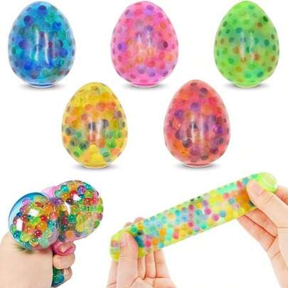 1 pieza Juguete apretable de huevo de Pascua, Pelota esponjosa de huevo colorida, Juguete apretable de rebote lento para alivio del estrés de Pascua, Regalo para amigos - Regalo de cumpleaños - Regalo - Regalo perfecto - Regalo, 2026 - Pascua - Día de San Valentín - Interactivo - Esencial para socializar - Familia - Modelo explosivo - Regalo para novio/novia - Regalo de cumpleaños - Regalo del Día de San Valentín - Regalo de Año Nuevo - Regalo perfecto - Regalo