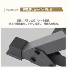 スクワットラック バーベルラック トレーニング ベンチプレスラック アジャスタブル セーフティラック付き ベンチプレス台 ホームジム 筋トレ - ブラック - チェックする 5