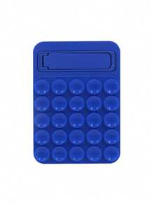 1pc Silicone Suction Cup Holder, Multi-Function Computer & Phone Suction Cup Bracket, Strong Adhesive Phone Stand - Multicolor - View 3