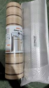 1 捲 3D 木紋牆板，自黏加厚泡棉壁紙，防水，居家裝飾牆貼，撕貼式，易清潔與切割，適用於客廳、臥室、餐廳和天花板翻新 - 卡其色40*300cm - 查看 4