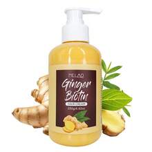 MELAO 生姜生物素护发霜，滋养生姜生物素护发霜，适用于干枯受损发质，深层滋养，抚平毛躁，增添光泽和柔软度，250克/8.82盎司 - 250g - 查看 5