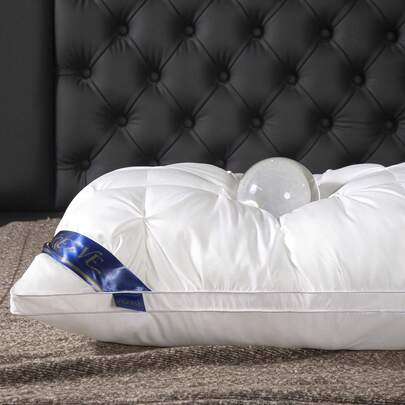 KTAbedding 2Pcs Luxury Hotel-Quality Pillows,Highly Elastic And Soft Filling Material,Excellent Comfort,Suitable For Deep Sleep,Neck Support,Modern Pillow Design,Soft-Textured Finish,Sleep Pillow,Neck Pillow,Machine Washable.