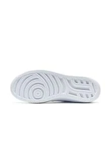 Zapatillas blancas XTEP, zapatos casuales de verano unisex, zapatos deportivos versátiles con suela gruesa al estilo de Air Force One para hombres, nuevas zapatillas de running blancas - Nuevo blanco - Ver 6