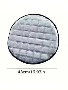 Universal Car Steering Wheel Cover - Heat Shield, Sun Protection, High-Temperature Resistant, Anti-Glare Design, Suitable For Various Models, SUVs And Sedans - A - View 3