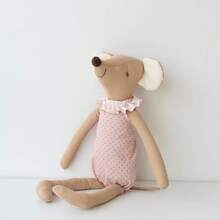Cute Forest Animal Doll Children's Toy Small Cute Pink Bow And Blue Mouse Doll Children's Birthday Gift Home Decor - Multicolor - View 12