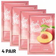 AURANY 4片装去角质足膜，去除死皮，滋润双足，足部护理必备，40克 - 4Pcs-40G - 查看 9