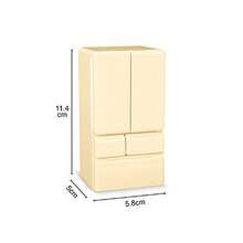 1pc Mini Fridge Model Room Decor, Miniature Scene Fridge Decoration. No Power Needed, Suitable For 14 Years Old And Above - One Size - View 7