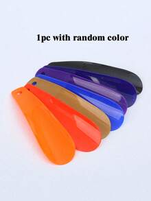 1pc Portable Foldable Mini Shoe Horn, Suitable For Home And Travel Use, Perfect Gift, Fashionable Compact Design - Multicolor - View 13