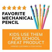 BiC 26pk Xtra Strong 0.9mm Mechanical Pencil: Thick Lead, School Supplies, Erasable, Plastic - 1 - 查看 5